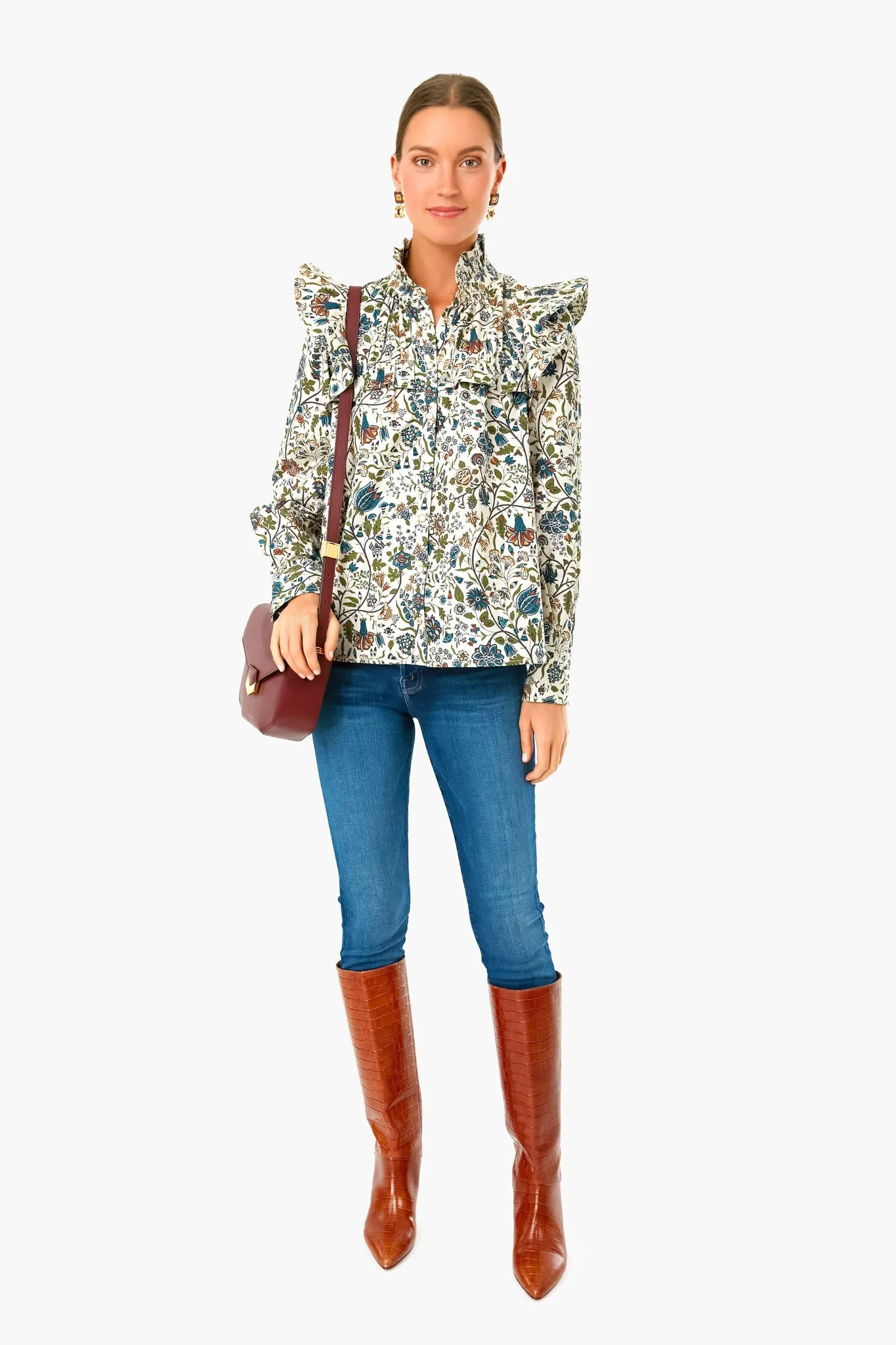Wildwood Chintz Winnie Blouse