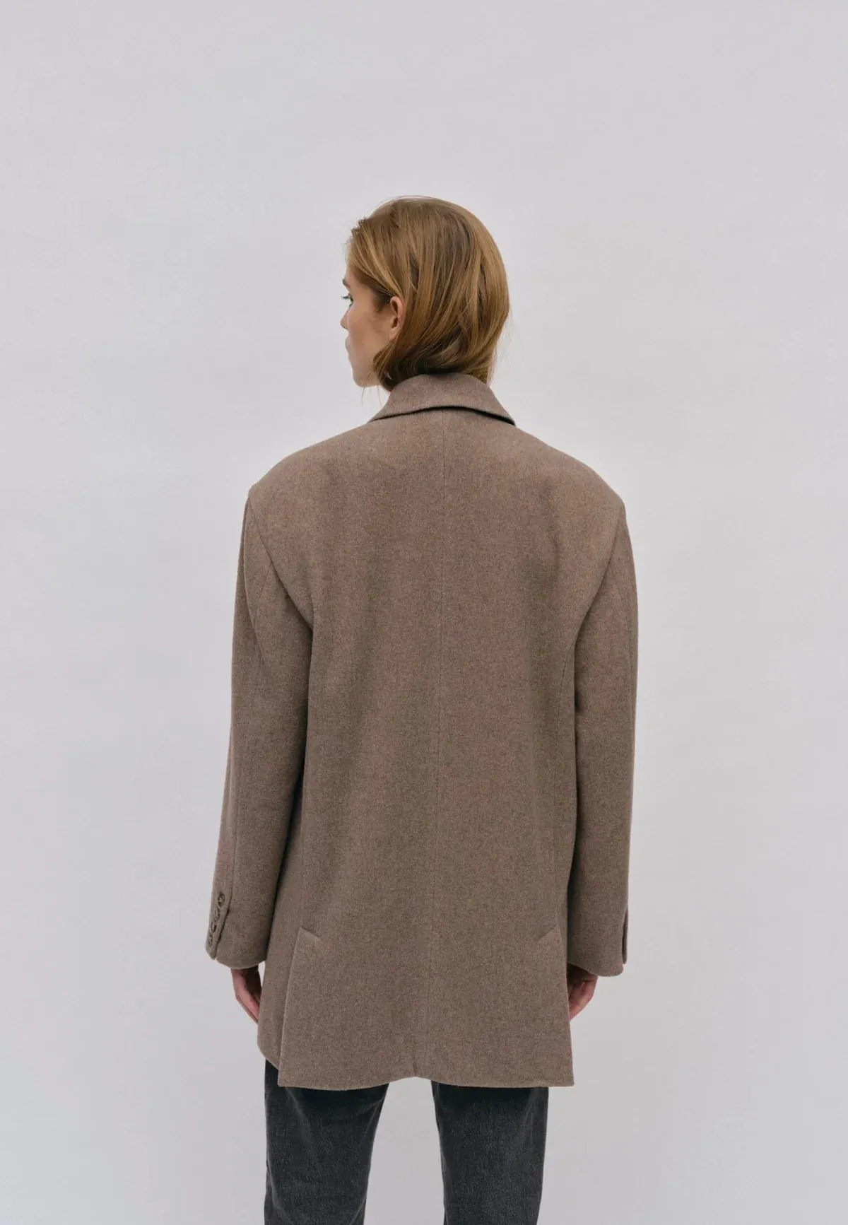 Wilma Coat - Deep Sand