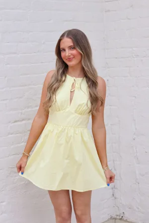With Grace Sleeveless Mini Dress