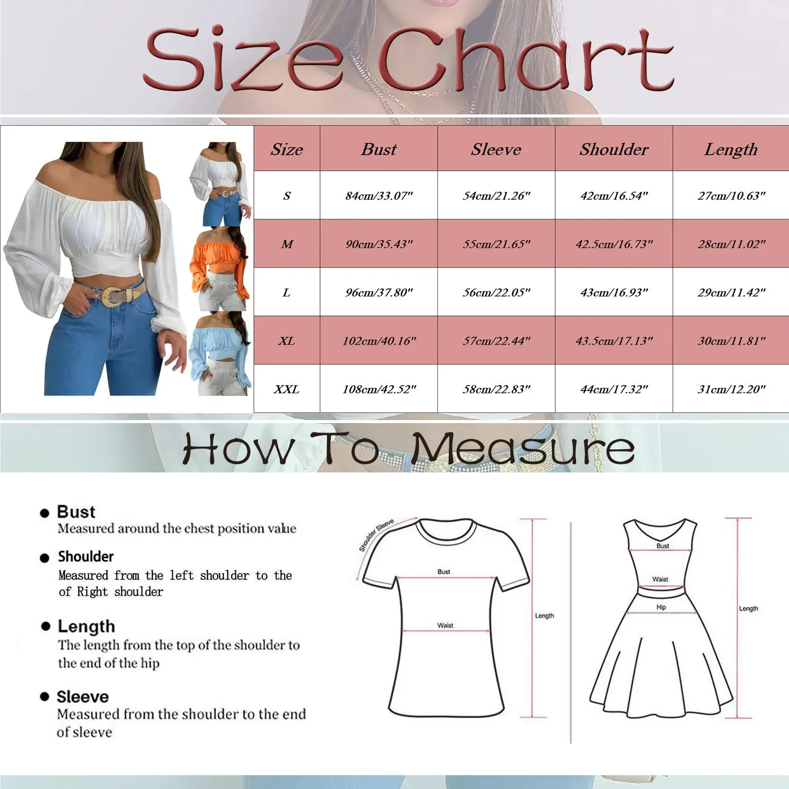 Women Sexy Off Shoulder Long Sleeve Top Self Tie Knot Crop Top Blouse Solid Color WoMen's Blouses Y2k Female Summer Shirts 블라우스