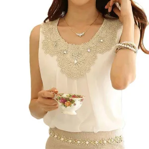 Women Tops Blouses Fashion Chiffon Blouse Women Clothes White Shirt Black
