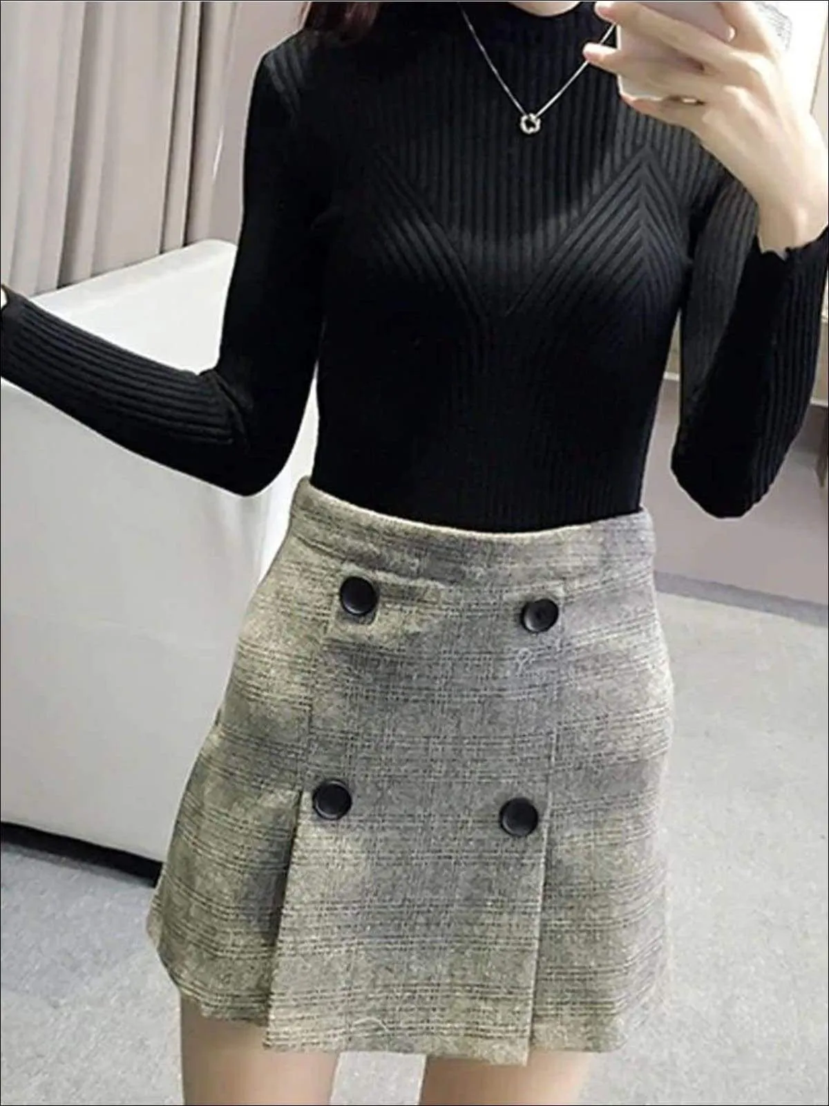 Women's Fall Trendy Knit Turtleneck Sweater