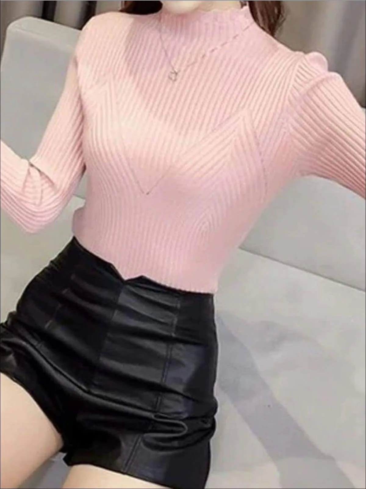 Women's Fall Trendy Knit Turtleneck Sweater