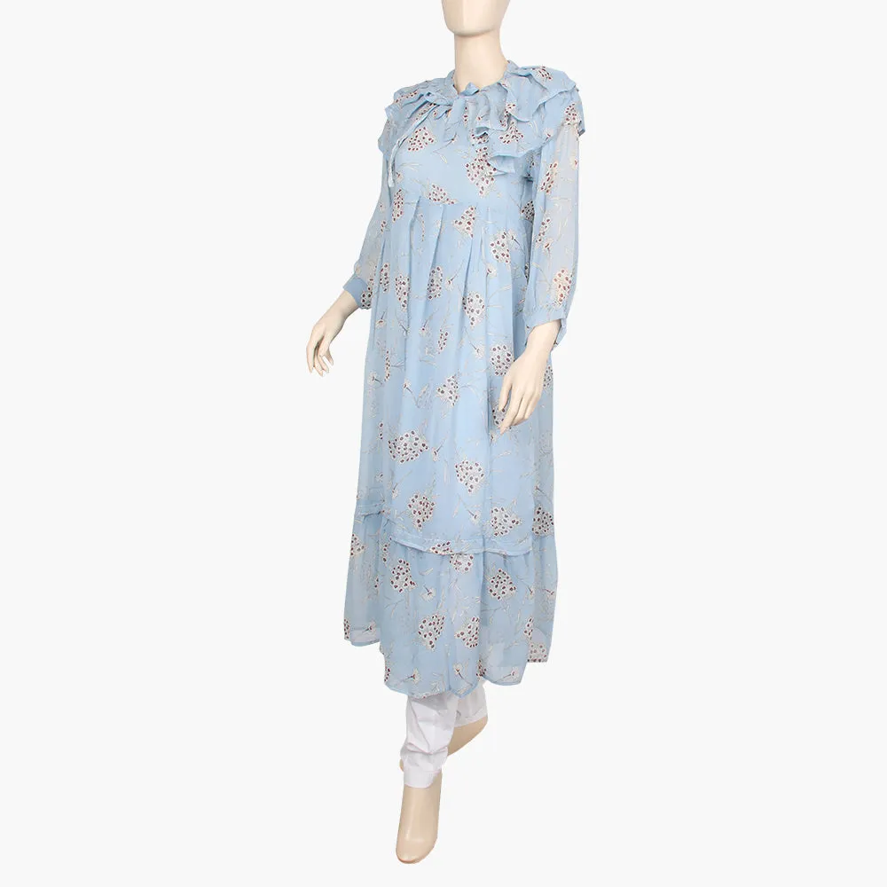 Women's Long Maxi - Light Blue