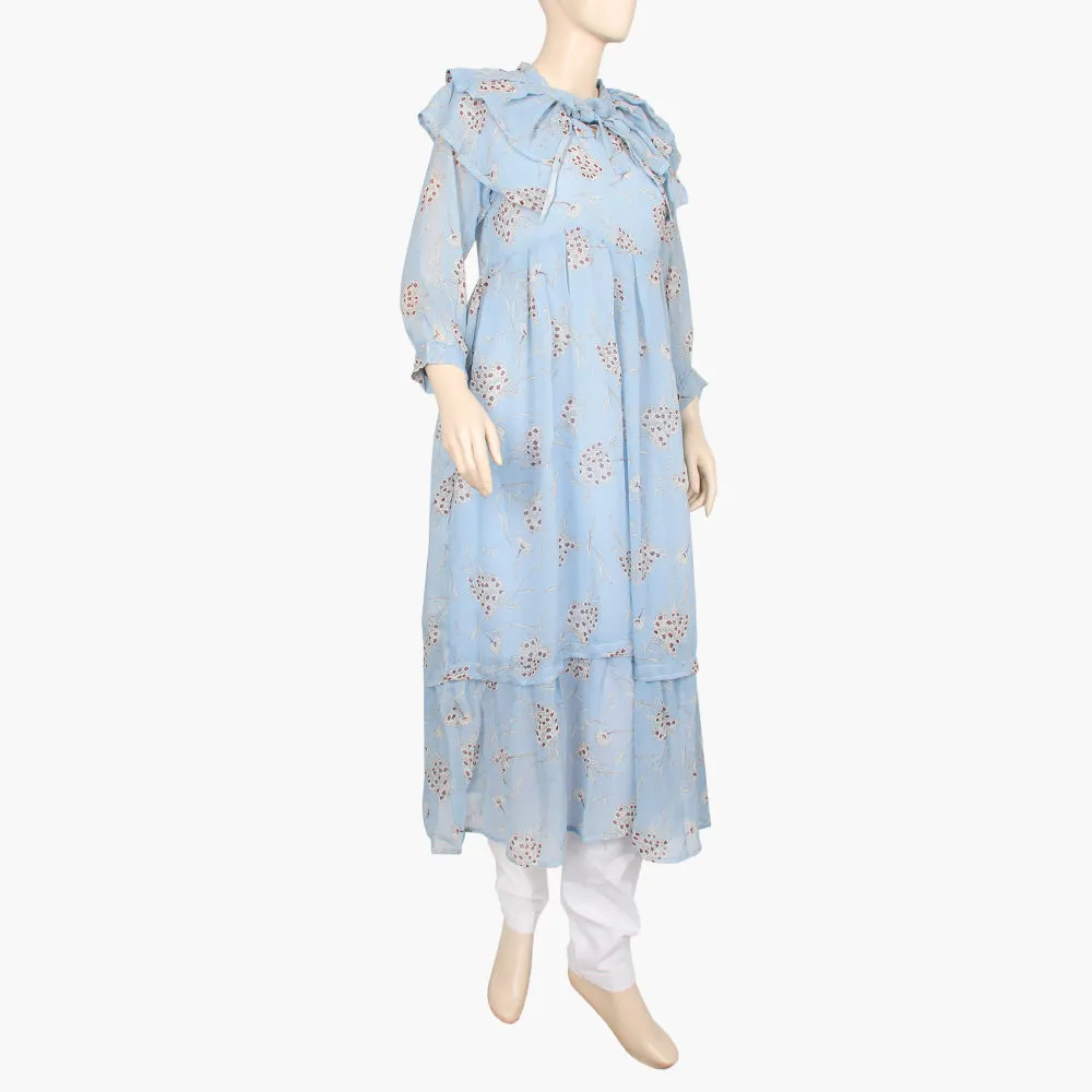 Women's Long Maxi - Light Blue