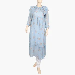 Women's Long Maxi - Light Blue