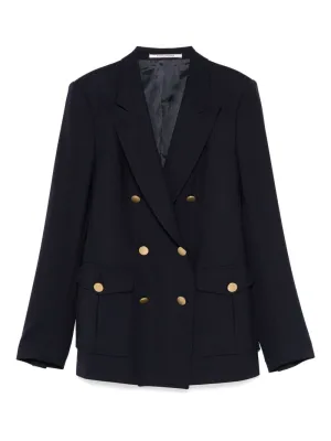 Wool double-breasted jacket