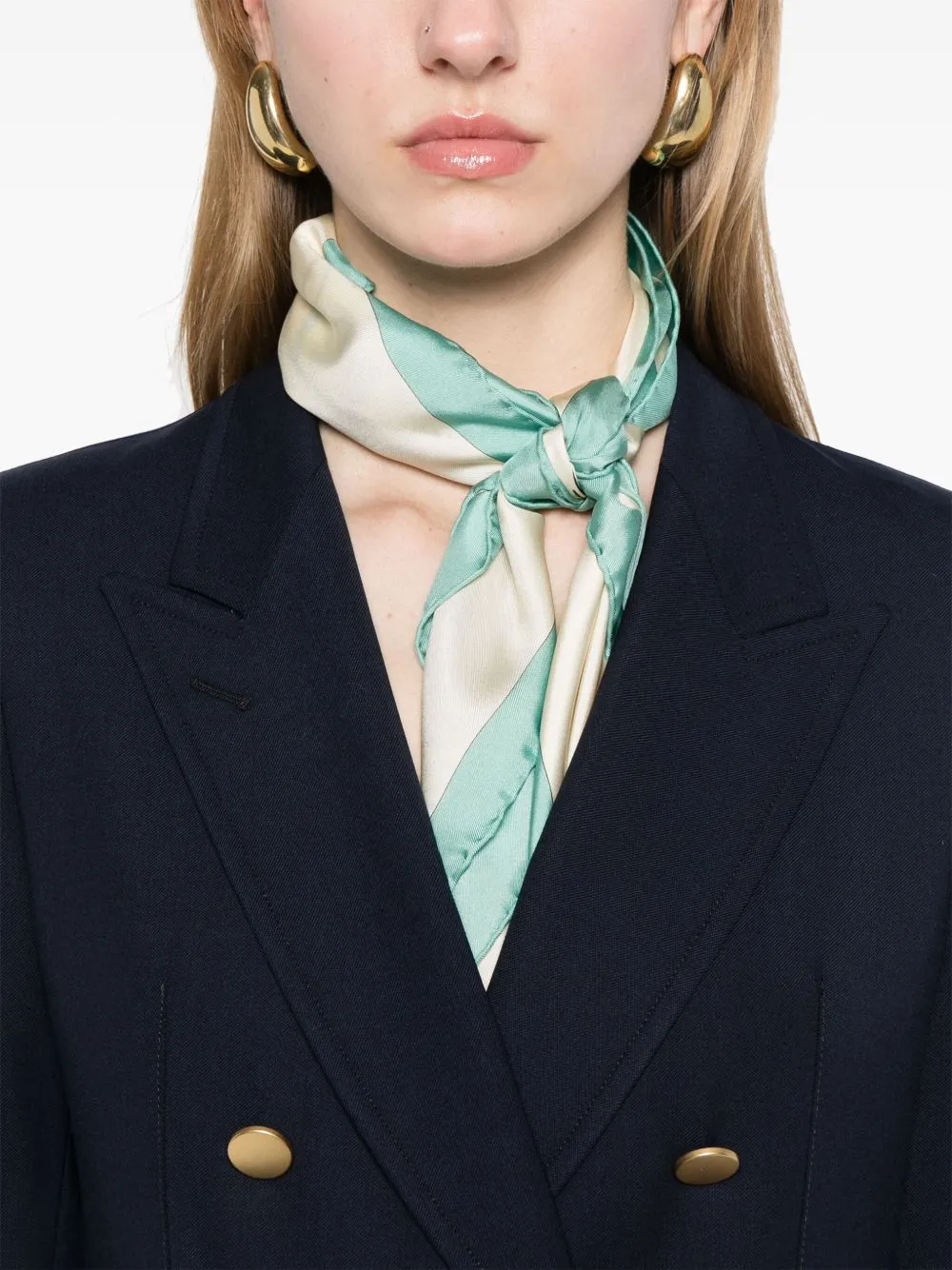 Wool double-breasted jacket