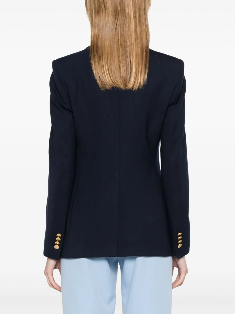 Wool double-breasted jacket