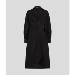 WRAP SHIRT DRESS