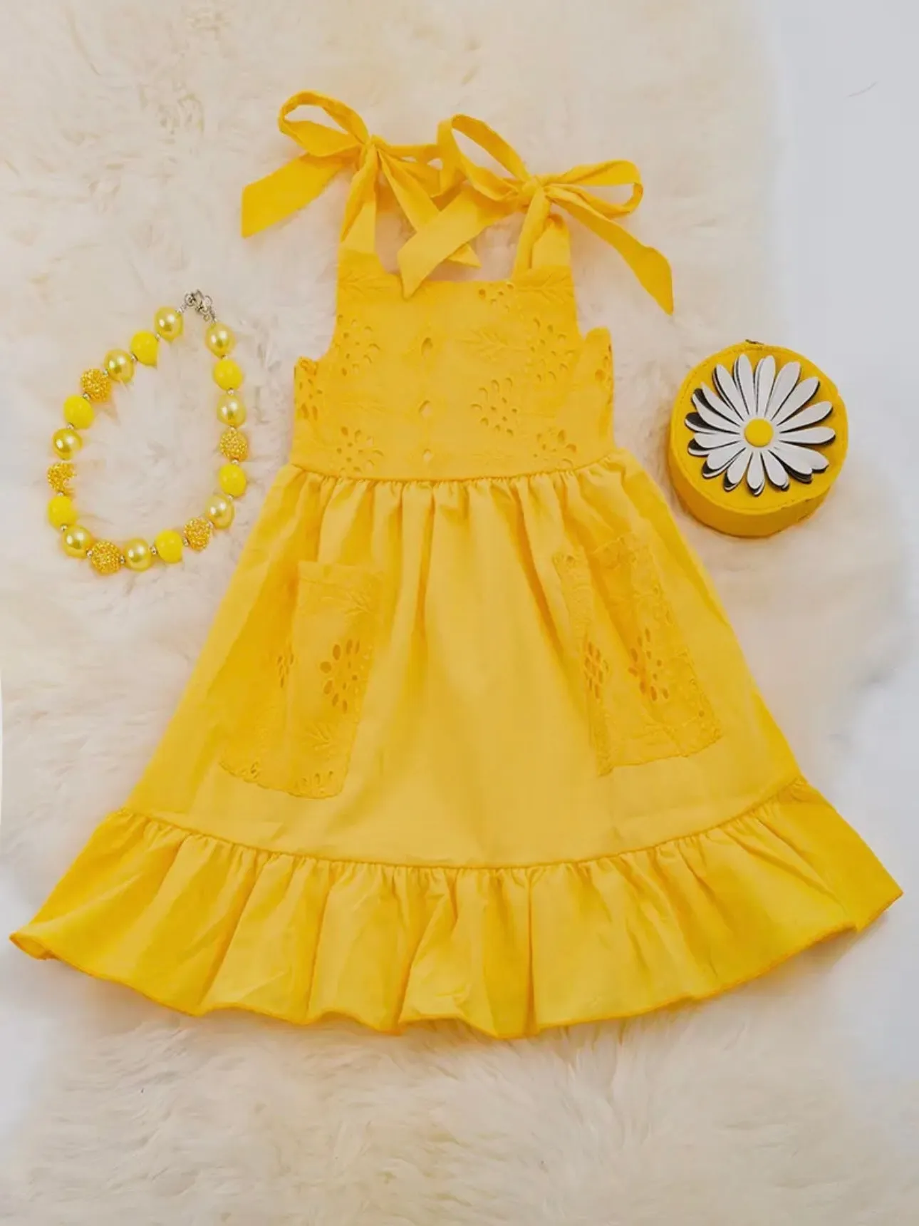 You are my Sunshine Dress: Yellow